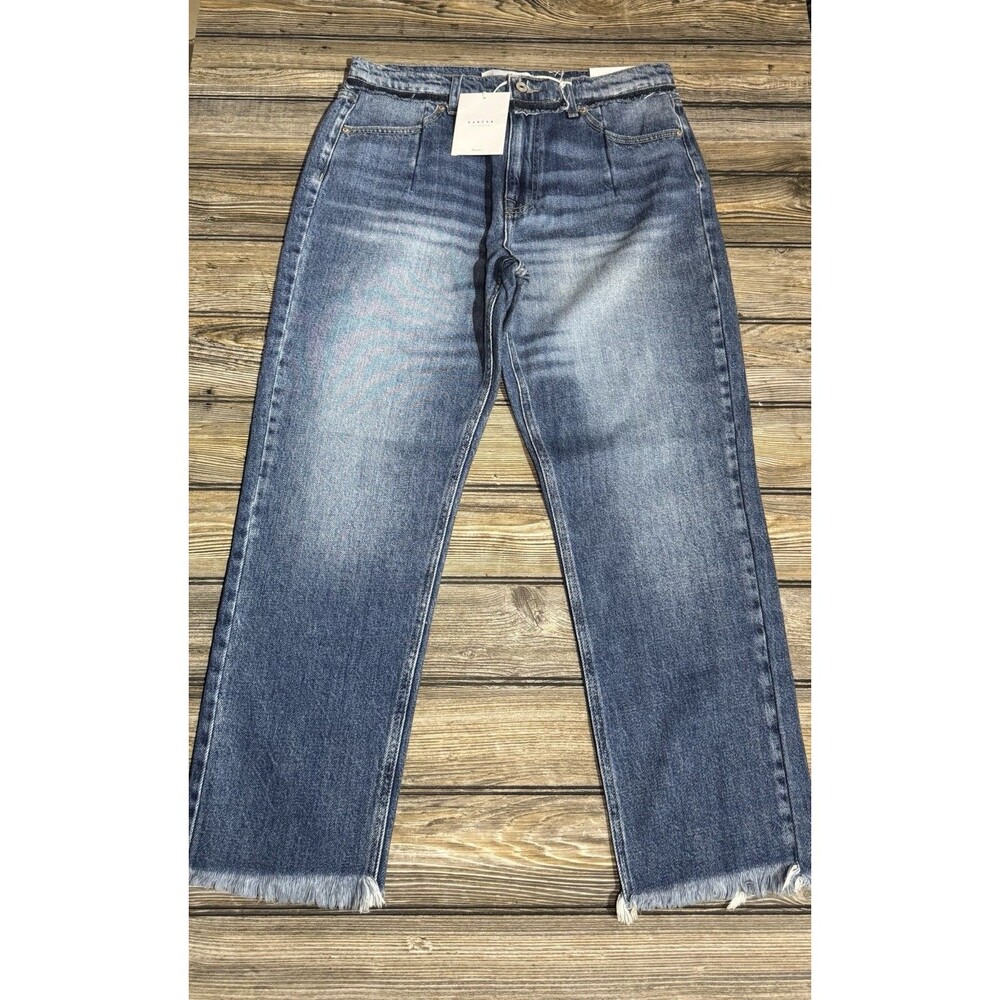 KanCan High Rise Slim Straight FIT Jeans Womens 11/29 Blue